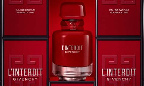 givenchy ultimo profumo|Givenchy perfume rouge ultime.